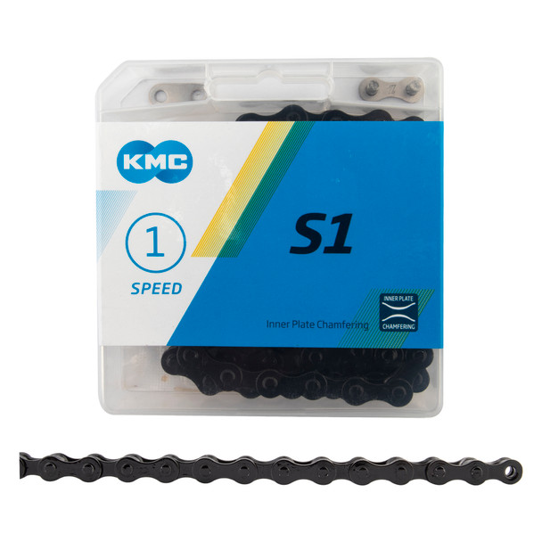 Kmc Chain S1 1-Speed Black 112L