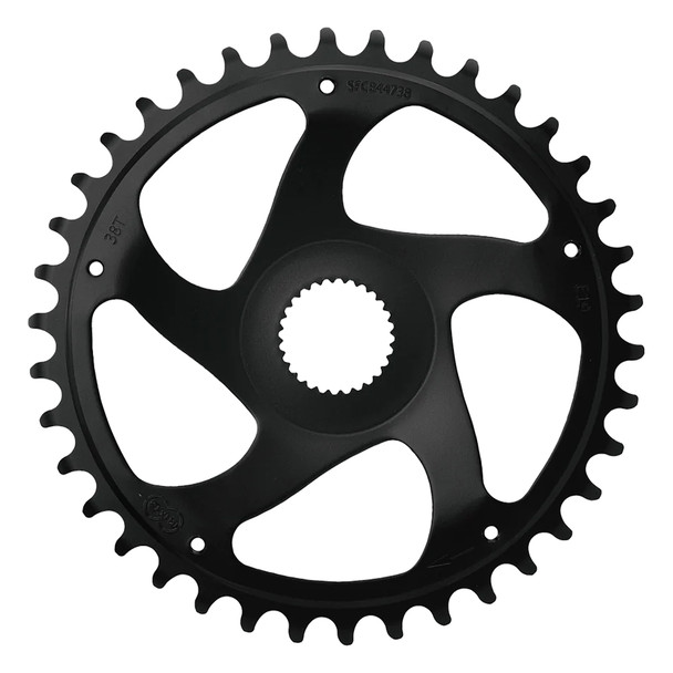 Kmc Chainring Ebike Bosch-Gen4 38-Tooth 50.0Mm Hain Line Black