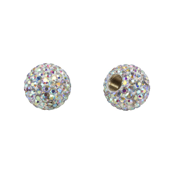 Cruiser Candy Valve Caps Bling Crystal Auroraborealis