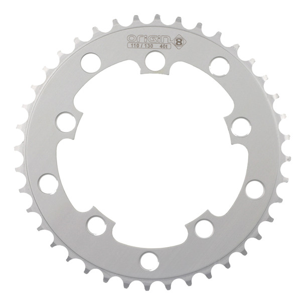 Origin8 Chainring 10H 39-Tooth 110/130 Silver 3/32