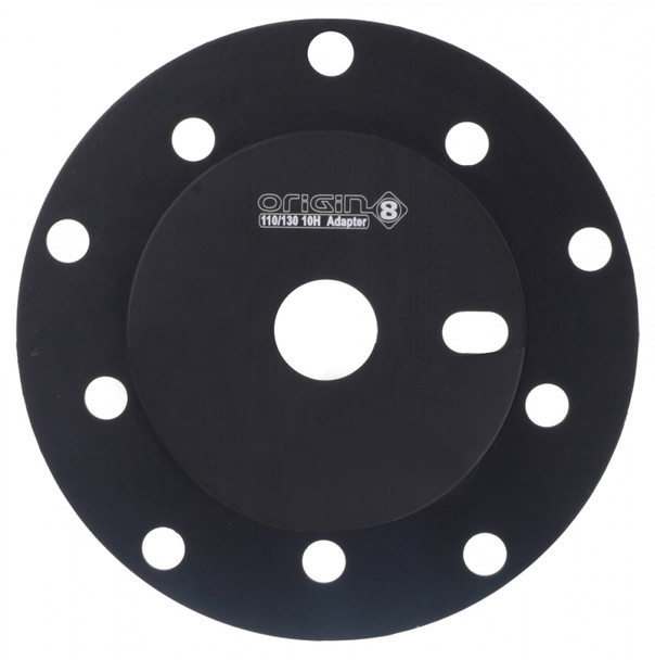 Origin8 Chainring Power Disc 10H Black 110/130