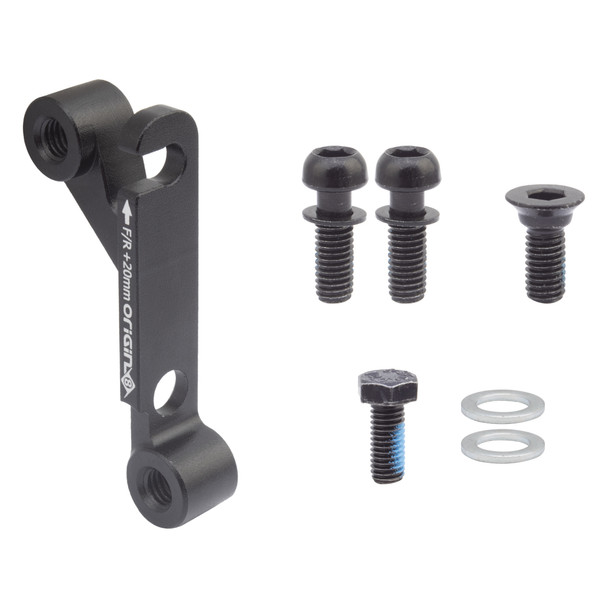 Origin8 Brake Part Vise Disc Adapter For R International Standard/Fm +20Mm Black