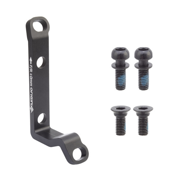 Origin8 Brake Part Vise Disc Adapter For R Post Mount/Fm +0Mm Black