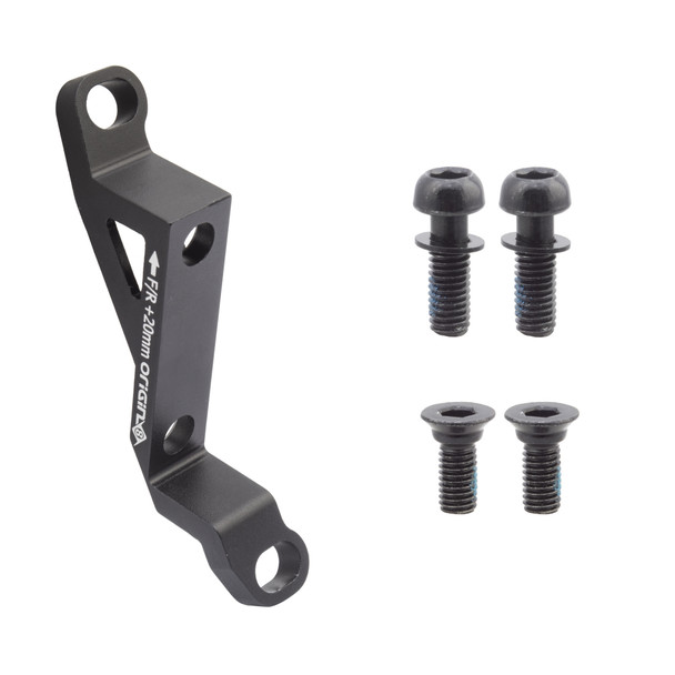 Origin8 Brake Part Vise Disc Adapter For R Post Mount/Fm +20Mm Black