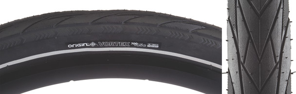 Origin8 Tire Vortex 700X45 Wire Belt Black/Black/Ref