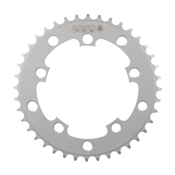 Origin8 Chainring 10H 40-Tooth 110/130 Silver 3/32