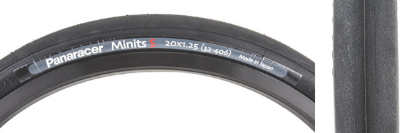 Panaracer Tire Minits S 20X1.25 Wire Black/Black