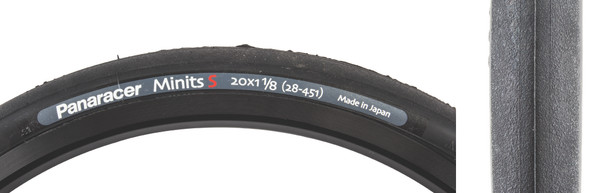 Panaracer Tire Minits S 20X1-1/8 Wire Black/Black