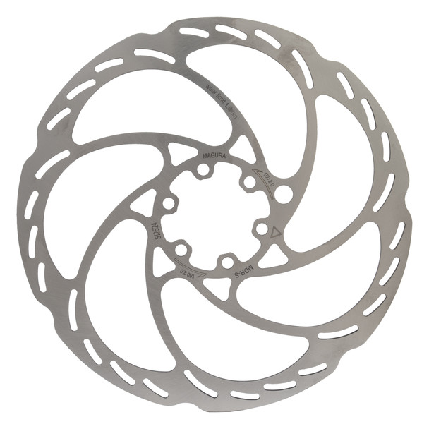 Magura Brake Part Disc Rotor Mdr-S 180 2.5Mm 6B For Gustav Silver