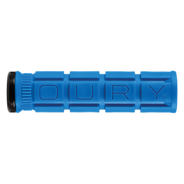 Oury Grips Mountain Lock-On Sgl Clamp Blue/Black
