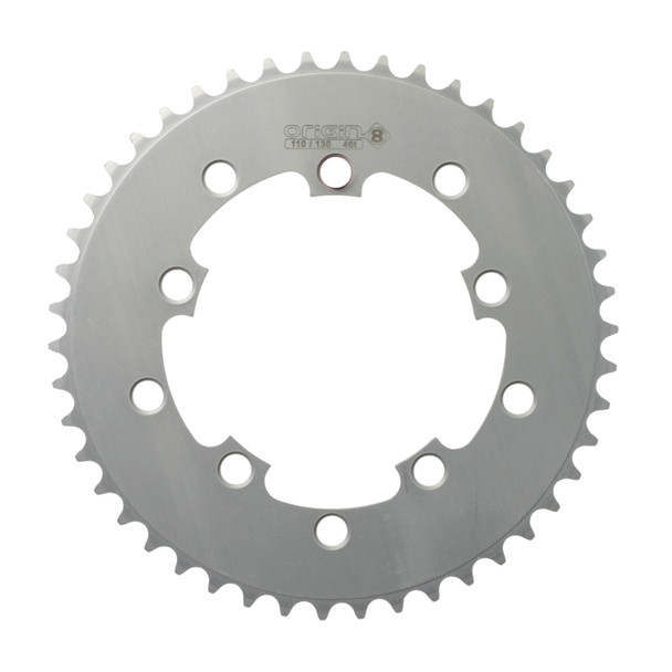 Origin8 Chainring 10H 46-Tooth 110/130 Silver 1/8