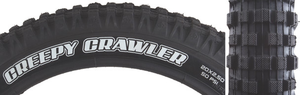 Maxxis Tire Creepycrawler R (Iso 387) 20X2.5 Black Wire 25 Sc/St