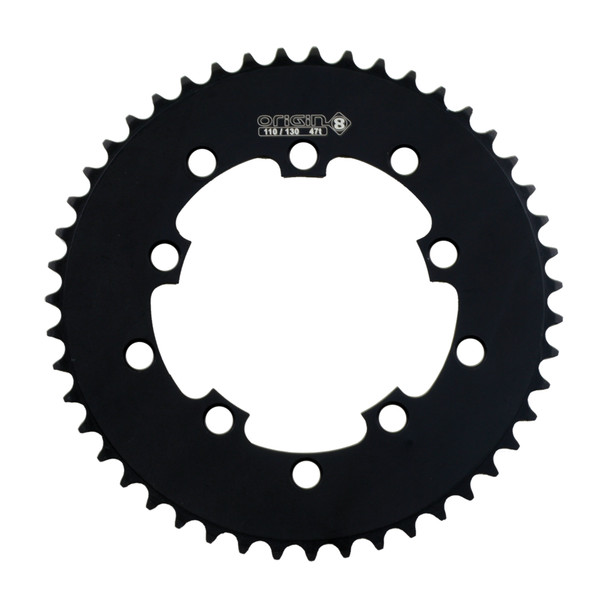 Origin8 Chainring 10H 47-Tooth 110/130 Black 1/8