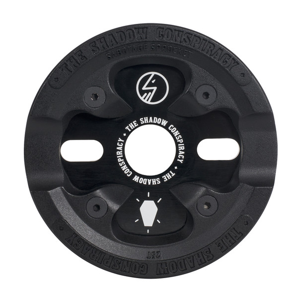 The Shadow Conspiracy Chainring 1Pc 28-Tooth 1/8 Sabotage Black