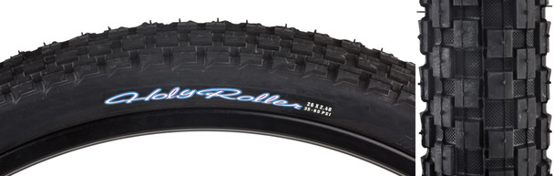 Maxxis Tire Holyroller 26X2.4 Black Wire/60 Sc