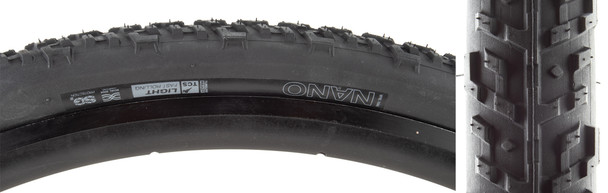 Wtb Tire Nano 700X52 Black/Black Light Front Tcs/60/Dual-Dna/Sg Fold