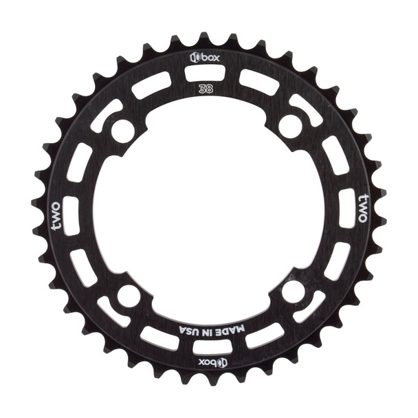 Box Components Chainring Two Bmx 104Mm 38-Tooth 4B Black