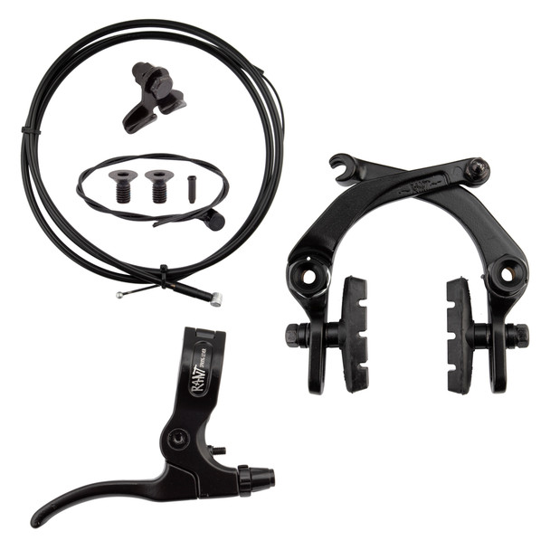 Rant Brakeset Spring Ii U-Brake Kit With Lvr/Linear Cable/Caliper Black