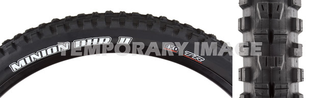 Maxxis Tire Minion Dhr Ii 29X2.6 Black Fold/60 Mt/Exo/Tr