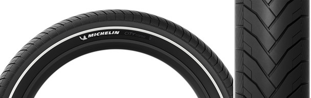 Michelin Tire City Cargo 26X2.4 43B Black/Black Wire/6X62 Magi-X/Tt/E50