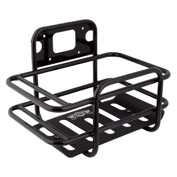 Portland Design Works Basket Front Fxd Alloy Bodega With Mounts Black