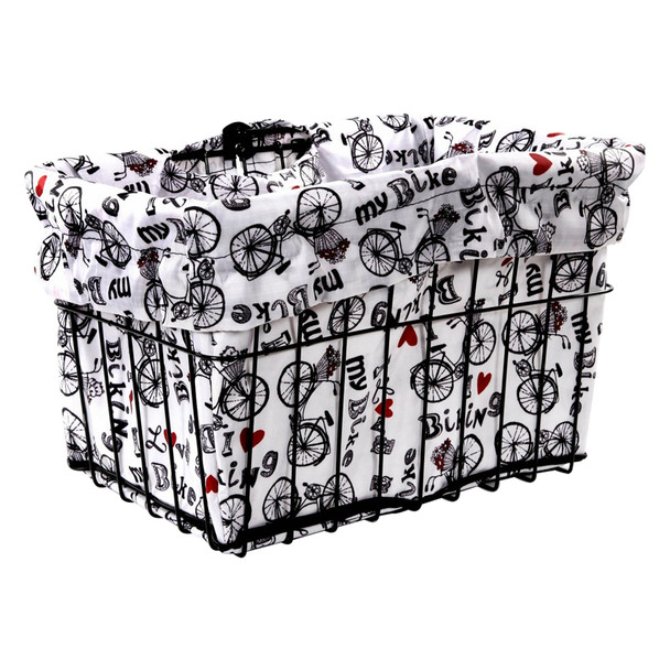 Cruiser Candy Basket Liner Standard I Love My Bike