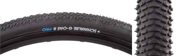 Schwalbe Tire G-One R Pro 700X35 Evo V-Guard Black/Bsk Addix Race Tlr E25 Fold