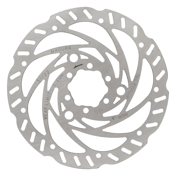 Magura Brake Part Disc Rotor Mdr-A 160 6B Silver