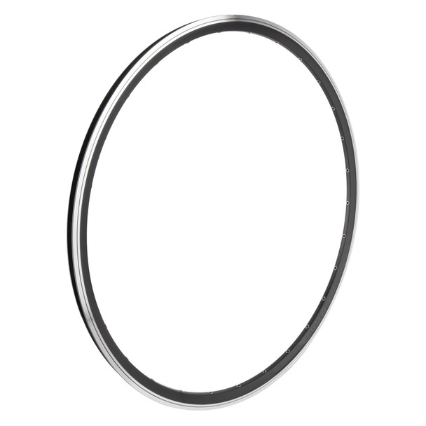 Origin8 Rim 700C 622X18 Silver18 28 Black/Machined Sidewall