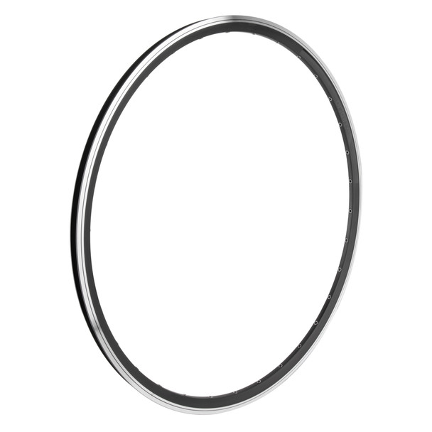 Origin8 Rim 700C 622X18 Silver18 32 Black/Machined Sidewall