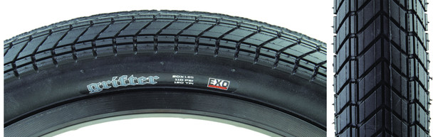 Maxxis Tire Grifter 20X1.85 Black Fold/120 Exo