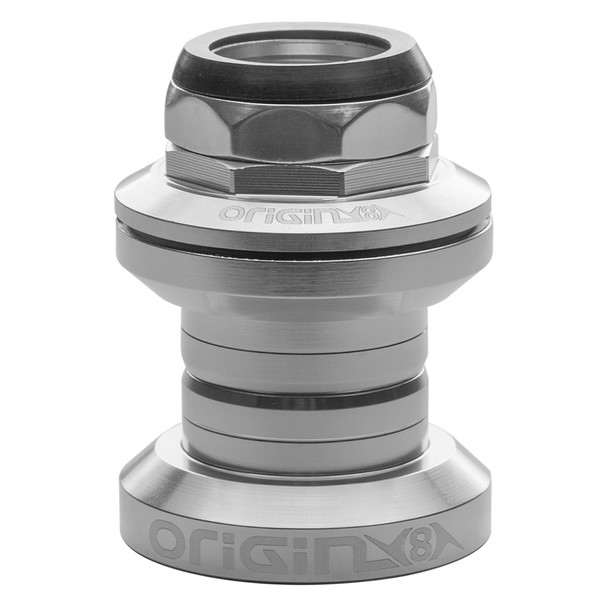 Origin8 Headset Threaded Pro Cart-Bearing 1In Silver