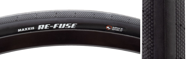 Maxxis Tire Refuse Gen2 700X25 Black Fold/60 Sc/Ms