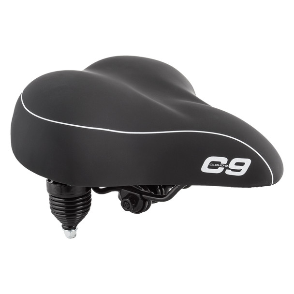Cloud-9 Saddle Cruiser Anatomic Soft Touch Vinyl Wr Black