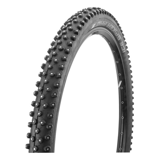 Schwalbe Tire Ice Spiker Pro 27.5X2.25 Perf Lite R-Guard Black/Bsk 378-Stud-Snow Wire