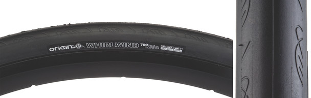 Origin8 Tire Whirlwind 700X25 Fold Belt Black/Black