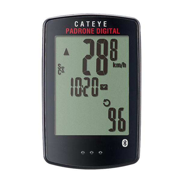 Cateye Computer Cc-Pa400B Padrone Digital Wireless Head Unit Only Black (P)