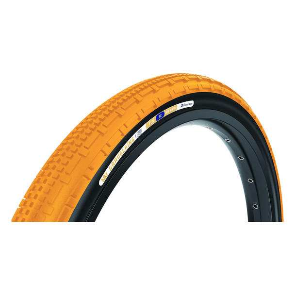 Panaracer Tire Gravelking Sk 700X45 Fold Tubeless Hony-Butr/Black