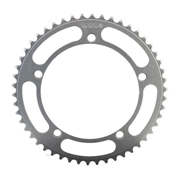 Origin8 Chainring 144Mm 50-Tooth Alloy Trk 1/8 Silver