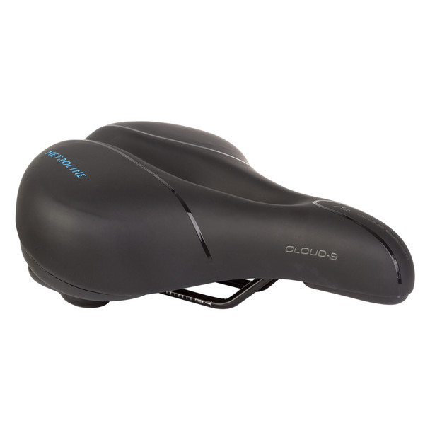 Cloud-9 Saddle Metroline Airflow Memory Foam Black