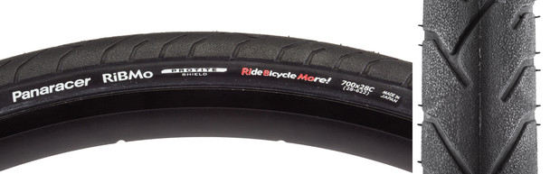 Panaracer Tire Ribmo Protite 700X28 Fold Black/Black