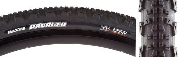 Maxxis Tire Ravager 700X40 Black Fold/120 Dc/Exo/Tr