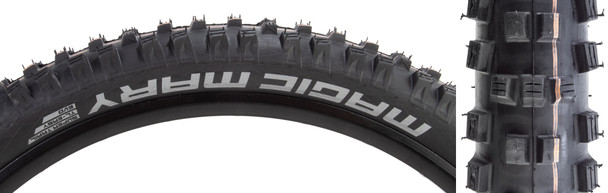 Schwalbe Tire Magic Mary 27.5X2.8 Evo S-Trail Black/Bsk Addix Soft Tlr Fold