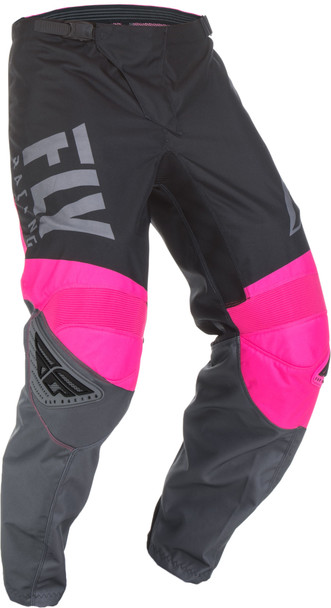 Fly Racing F-16 Pants Neon Pink/Black/Grey Sz 28S 372-93828S