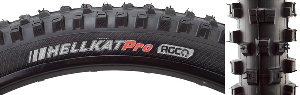 Kenda Tire Hellkat Pro 27.5X2.4 Black/Black Rsr/Aec/Tlr/60 Fold 50Psi