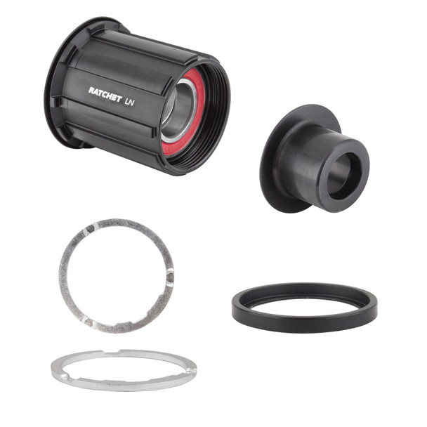 Dt Swiss Hub Cassette Body Shi 8-11-Speed Mountain Bike Ratchet Ln Alloy With End Cap 12X142/148 Black