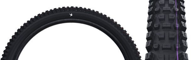 Schwalbe Tire Albert 27.5X2.5 Evo Trail Pro Radial Black/Bsk Addix U-Soft Tlr E50 Fold