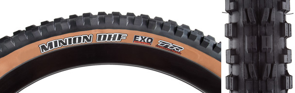 Maxxis Tire Minion Dhf 29X2.6 Black/Sk Fold/60 Exo/Tr/Wt/Dsk