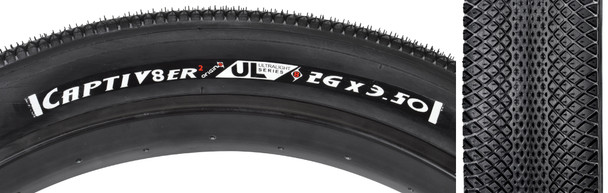 Origin8 Tire Capt Ul 26X3.5 Black/Black Fold