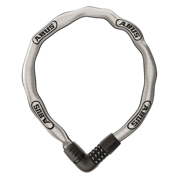 Abus Lock Chain 6807 Combo Reflect 110Cmx7Mm Silver